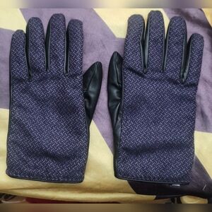 Brioni Cashmere Lined Leather Gloves